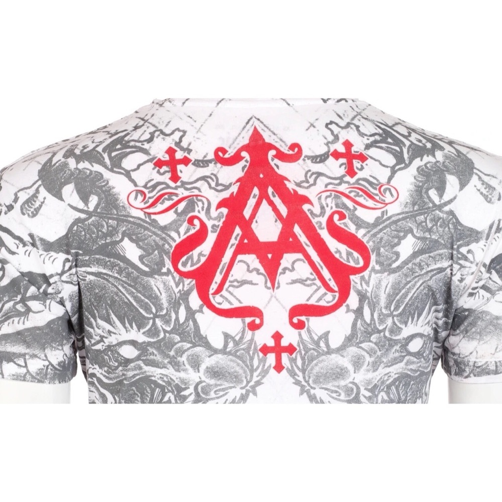 Archaic By Affliction T-Shirt DRAGON RAGE - Picture 8 of 8